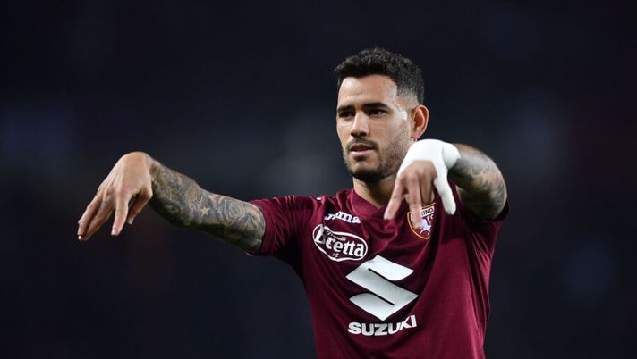 TURIN, ITALY - OCTOBER 22: Antonio Sanabria of Torino FC celebrates the opening goal during the Serie A match between Torino FC and Genoa CFC at Stadio Olimpico di Torino on October 22, 2021 in Turin, Italy. (Photo by Valerio Pennicino/Getty Images) ATTACCO – Tutti gli attaccanti per la 15ma giornata al fantacalcio: chi mettere, fascia per fascia- immagine 1