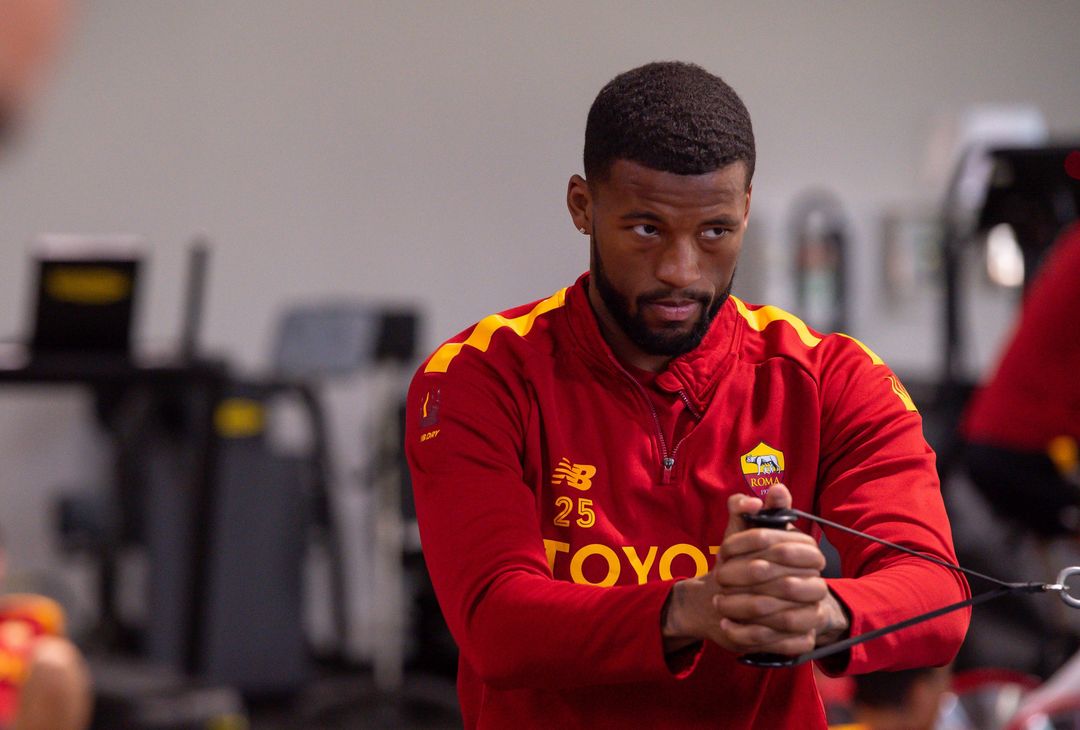 Roma, l’allenamento dopo la vittoria con la Real Sociedad: c’è Pisilli – FOTO GALLERY - immagine 6