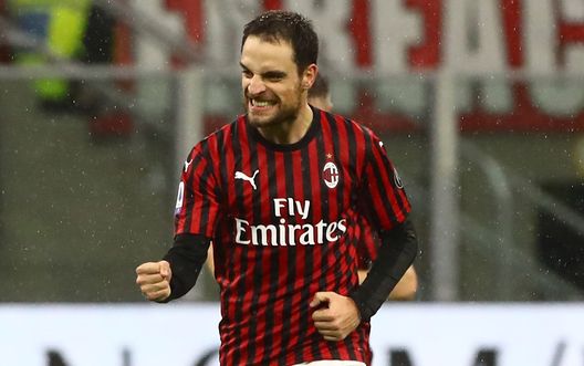 con la maglia del Milan con la maglia del Milan