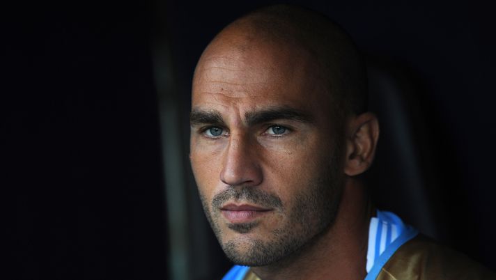 GENOA, ITALY - SEPTEMBER 28: Paolo Cannavaro of SSC Napoli looks on prior to the Serie A match between Genoa CFC and SSC Napoli at Stadio Luigi Ferraris on September 28, 2013 in Genoa, Italy. (Photo by Valerio Pennicino/Getty Images) GENOA, ITALY - SEPTEMBER 28: Paolo Cannavaro of SSC Napoli looks on prior to the Serie A match between Genoa CFC and SSC Napoli at Stadio Luigi Ferraris on September 28, 2013 in Genoa, Italy. (Photo by Valerio Pennicino/Getty Images)