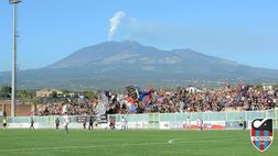 Catania, un vulcano rossazzurro a Paternò (video)