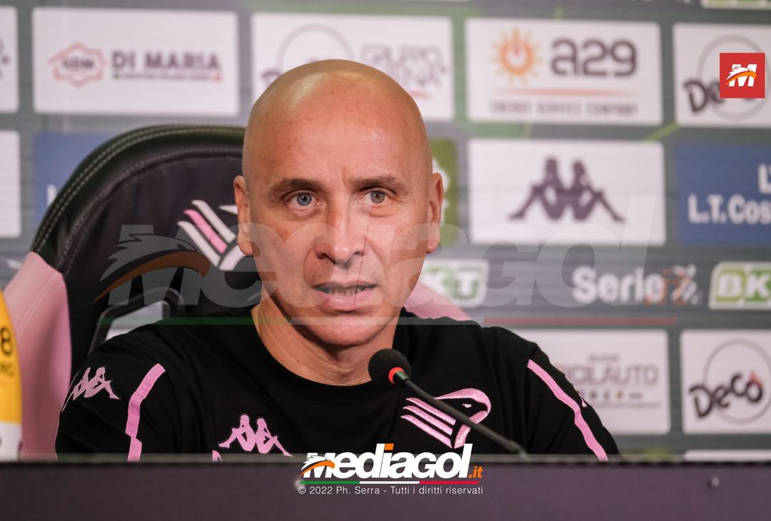 FOTO PALERMO, verso il Cosenza: Mister Eugenio Corini in conferenza stampa (Gallery) - immagine 6