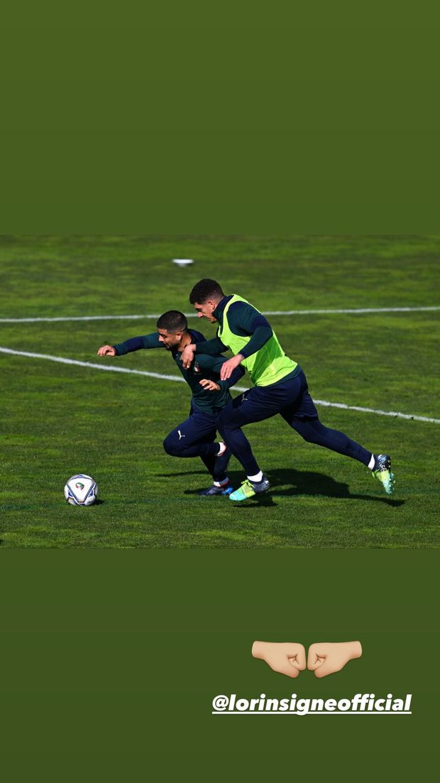 FOTO Di Lorenzo e Insigne danno spettacolo nel ritiro di Coverciano- immagine 2