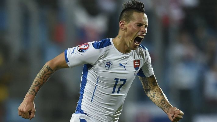 Marek Hamsik con la Slovacchia 