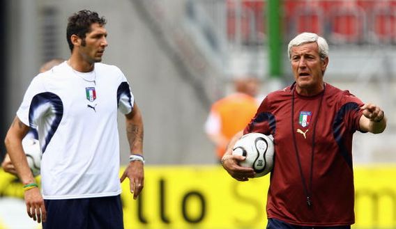 Lippi Materazzi Italia (getty images) Lippi Italia