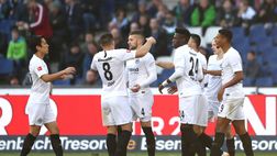 Eurorivali, tutto facile per l’Eintracht ad Hannover: Jovic, Rebic e Kostic calano il tris