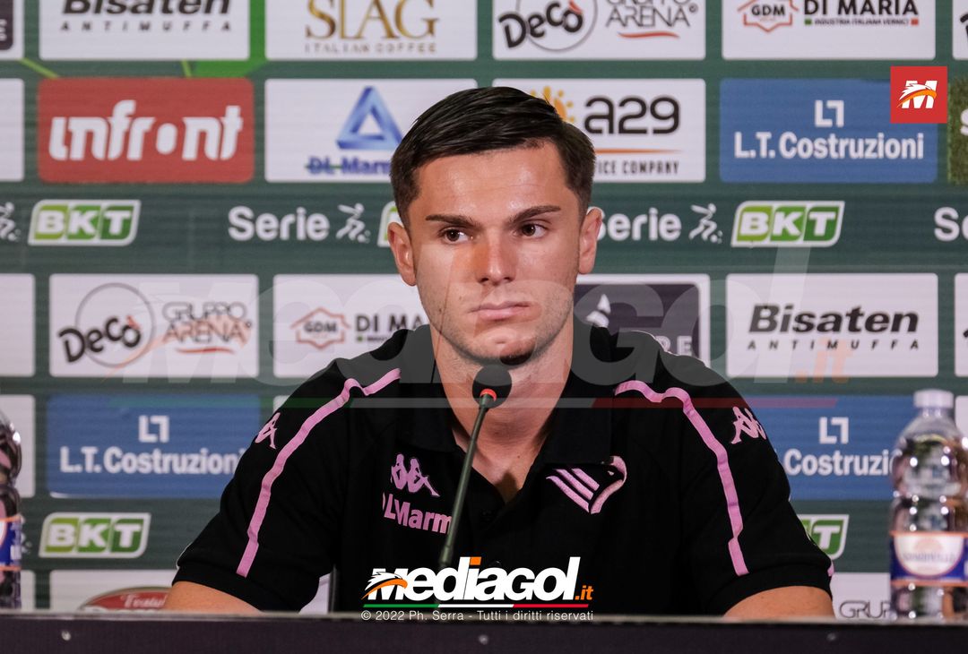 FOTO PALERMO, Mladen Devetak presentato in conferenza stampa (Gallery) - immagine 3
