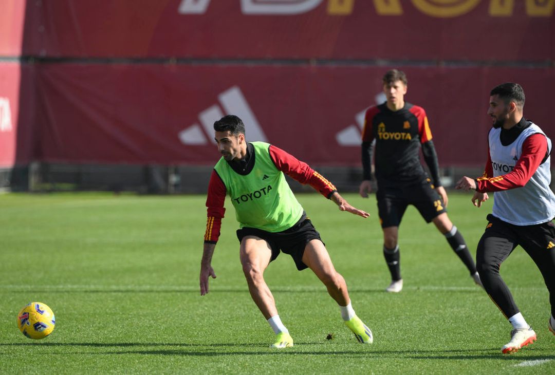 Trigoria, ripresa dopo la Salernitana: primo allenamento per Angeliño – FOTO GALLERY - immagine 3