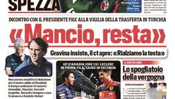 Prima Pagina, Corriere dello Sport: “Il caso Palermo, lo spogliatoio della vergogna”