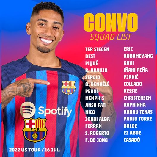 Barça, le scelte di Xavi per il Clasico: in 5 eslcusi dalla tournée in Nord America- immagine 2