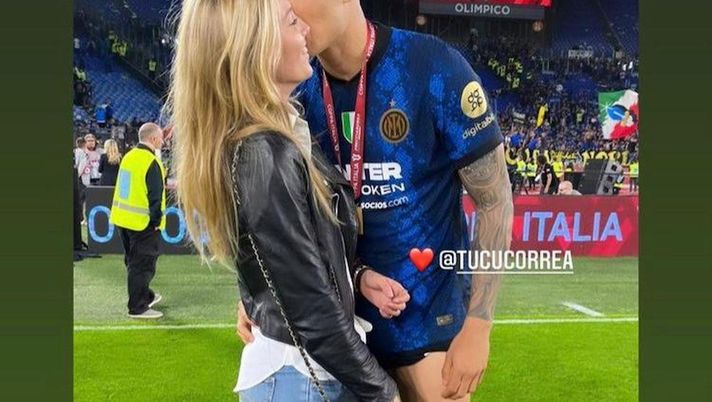 Correa cerca il riscatto, la nuova fidanzata partecipa alle uscite ufficiali con le wags - immagine 1