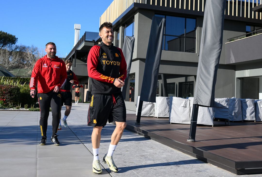 Roma, la rifinitura alla vigilia del Torino – FOTOGALLERY - immagine 38