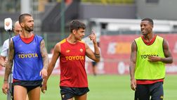Trigoria, esercitazioni tecniche in vista dell’esordio casalingo contro la Cremonese