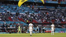 Europei 2021, Uefa: “Diversi feriti per paracadutista di Francia-Germania”