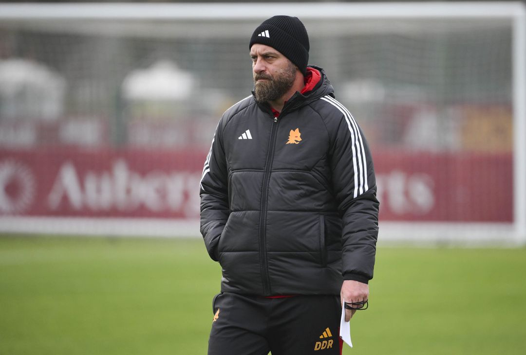 Roma, la rifinitura a Trigoria in vista dell’Inter – FOTOGALLERY - immagine 3