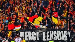 Gli chansonnier del Lens: vincono il derby a Lille e si scatenano con i cori…