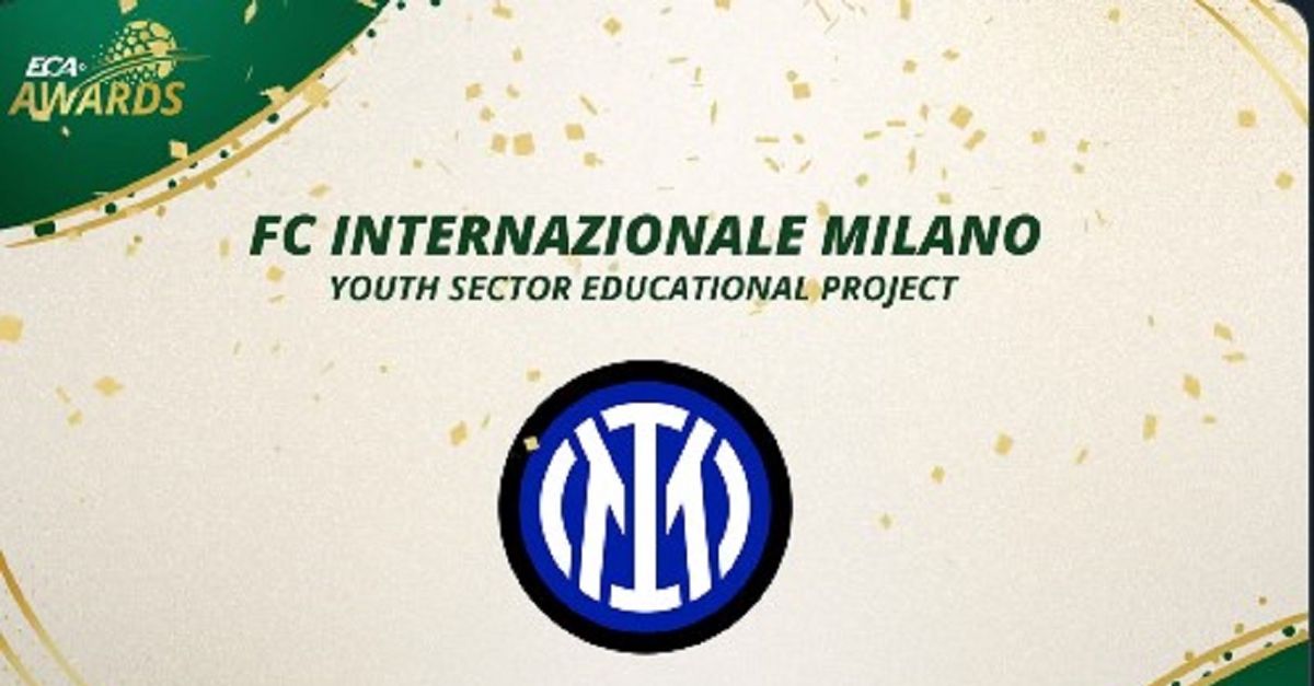 Settore Giovanile Al Top, L’Inter Vince L’ECA Youth Football Award 2022 ...