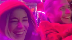 VIDEO / Diletta, notte a Londra con Karius. Leotta sorridente col suo compagno