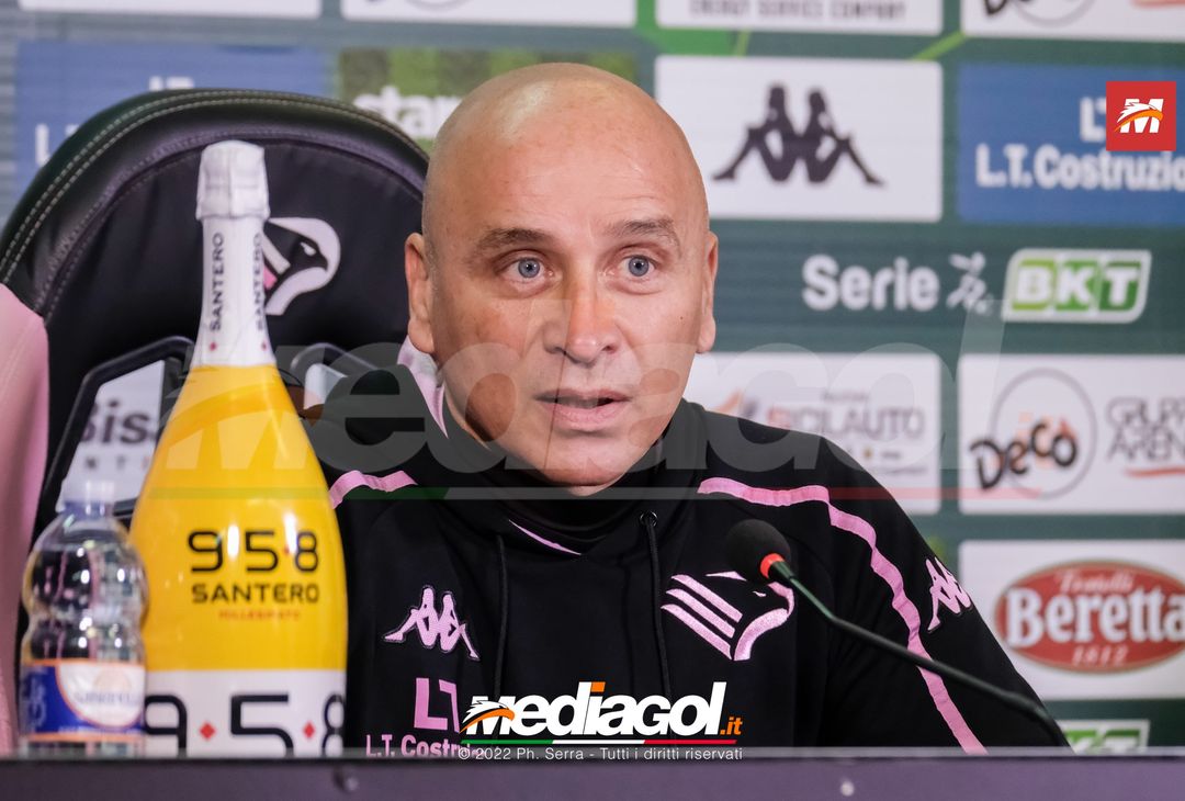 FOTO PALERMO, verso il Como: Mister Corini in conferenza stampa (Gallery) - immagine 21