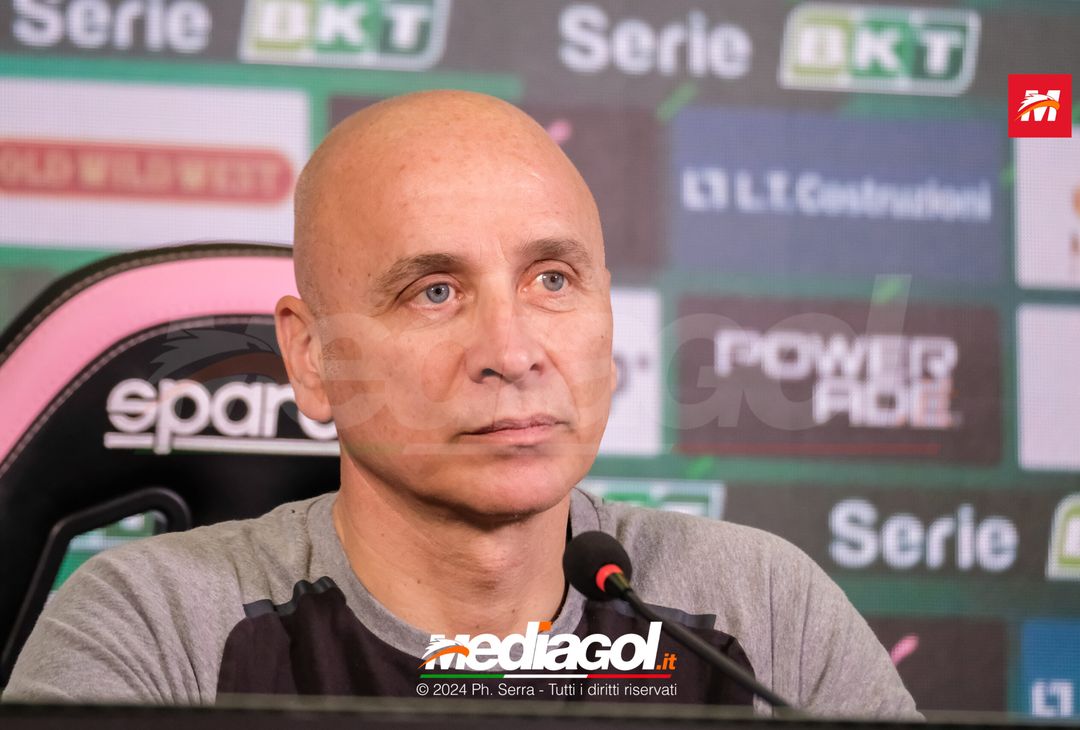 FOTO PALERMO, verso il Brescia: Eugenio Corini in conferenza stampa (GALLERY) - immagine 5