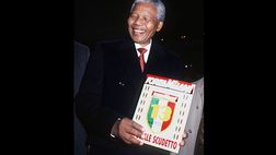 11 giugno 1993: incontro tra il Milan e Nelson Mandela
