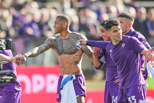 GERMOGLI PH: 19 FEBBRAIO 2022 FIRENZE STADIO ARTEMIO FRANCHI CAMPIONATO SERIE A TIM FIORENTINA VS ATALANTA NELLA FOTO ESULTANZA FINE PARTITA GERMOGLI PH: 19 FEBBRAIO 2022 FIRENZE STADIO ARTEMIO FRANCHI CAMPIONATO SERIE A TIM FIORENTINA VS ATALANTA NELLA FOTO ESULTANZA FINE PARTITA