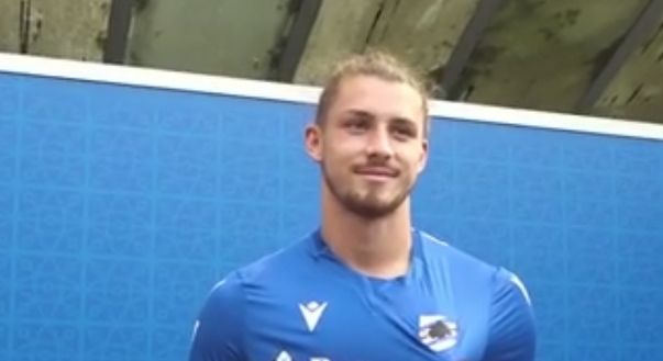 Dragusin (credit Sampdoria Instagram) Dragusin (credit Sampdoria Instagram)