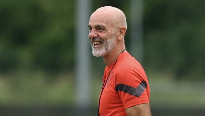 Stefano Pioli AC Milan allenamento