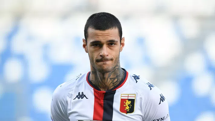 Gianluca Scamacca (attaccante Genoa), obiettivo di calciomercato del Milan | AC Milan News (Getty Images)