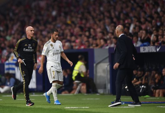 Hazard Zidane (getty images) Hazard Zidane (getty images)