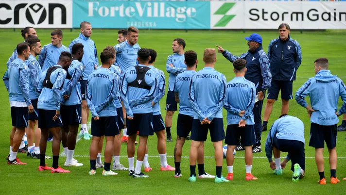 La squadra ad Auronzo