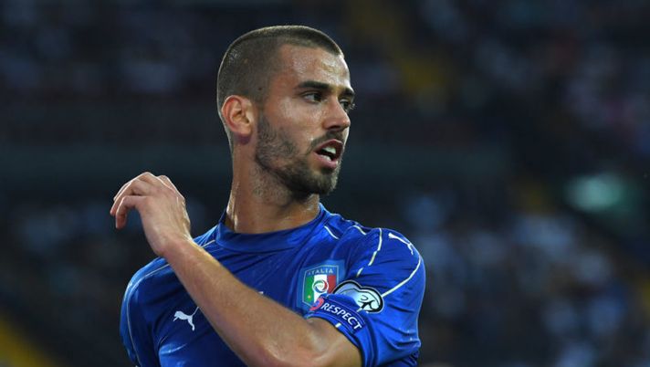 during the FIFA 2018 World Cup Qualifier between Italy and Liechtenstein at Stadio Friuli on June 11, 2017 in Udine, . Atalanta, problema muscolare per Spinazzola in Nazionale - immagine 1