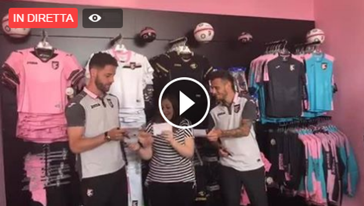 VIDEO Rispoli e Diamanti incontrano i tifosi del Palermo  VIDEO Rispoli e Diamanti incontrano i tifosi del Palermo