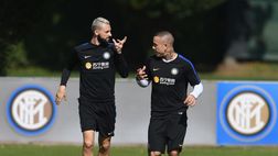 Brozovic esulta per la vittoria dell’Inter sul Chievo, Nainggolan lo sfotte sui social