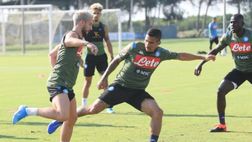 Napoli, il report dell’allenamento odierno