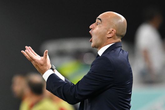 DOHA, QATAR - NOVEMBER 27: Roberto Martinez, Head Coach of Belgium, reacts during the FIFA World Cup Qatar 2022 Group F match between Belgium and Morocco at Al Thumama Stadium on November 27, 2022 in Doha, Qatar. (Photo by Clive Mason/Getty Images) Portogallo, colpo di scena dopo i Mondiali in Qatar: Martinez nuovo CT?- immagine 2