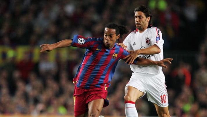Ronaldinho e Manuel Rui Costa (credits: GETTY images) 
