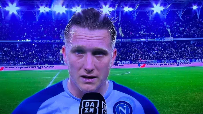 Zielinski: “Lo schema su corner con Kvara? Ne proviamo tanti in allenamento…” - immagine 1