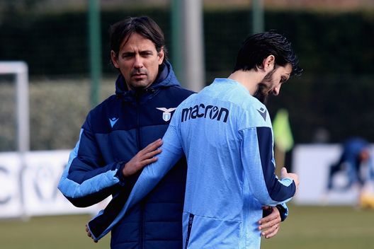 Inzaghi e Luis Alberto Inzaghi e Luis Alberto