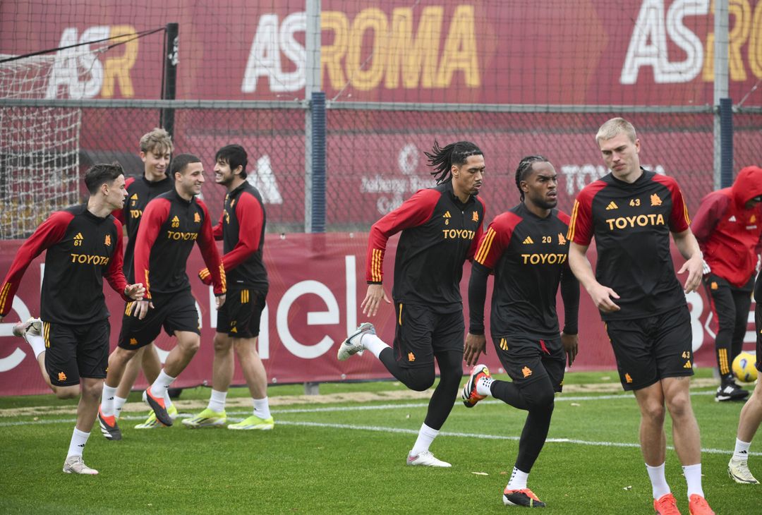 Il ritorno a Trigoria dopo il Feyenoord: scarico per chi ha giocato – FOTOGALLERY - immagine 4