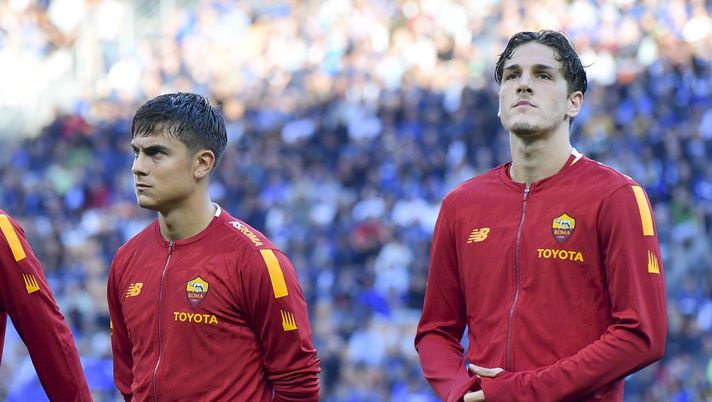 Roma, sospiro di sollievo: Dybala e Zaniolo a disposizione contro il Milan (getty images)