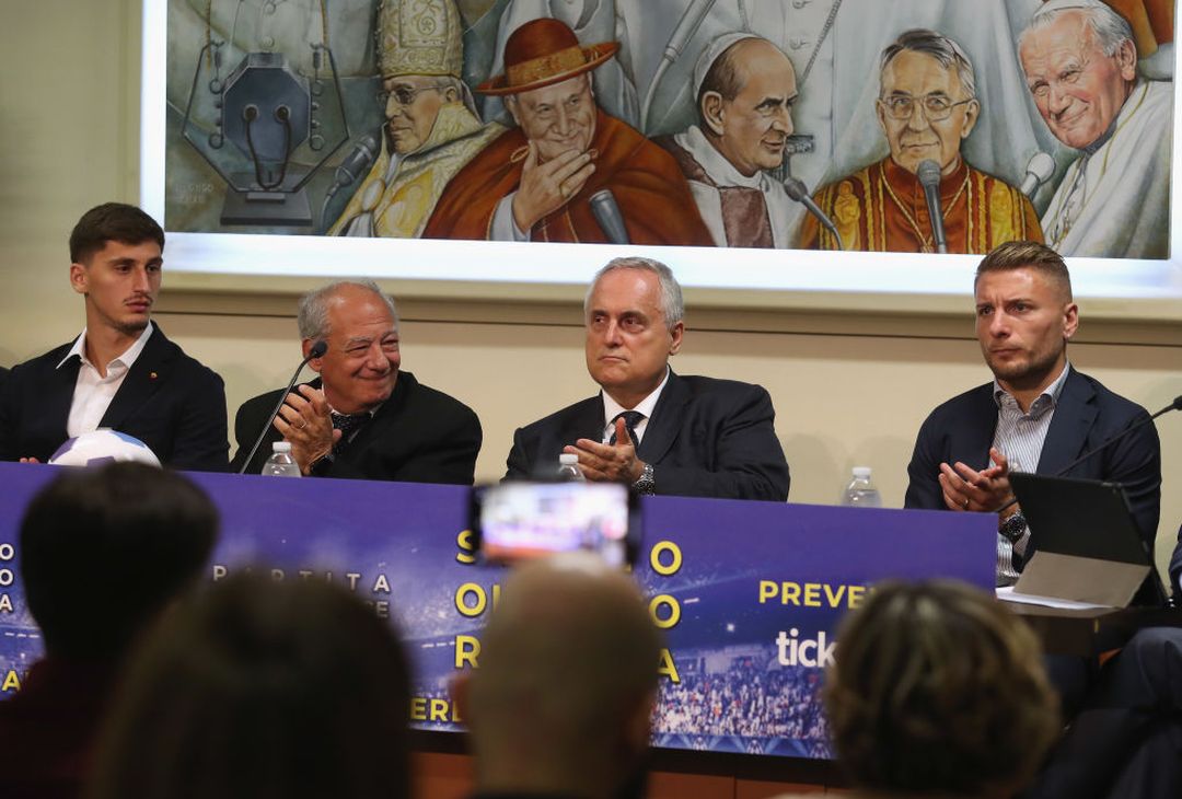 Kumbulla e Pastorella alla conferenza della Partita per la Pace – FOTO GALLERY - immagine 4