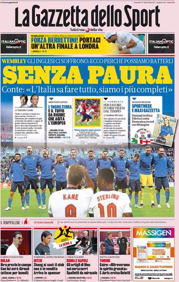 BUONGIORNO CITTACELESTE – LE PRIME PAGINE DEI PRINCIPALI QUOTIDIANI SPORTIVI – GUARDA 