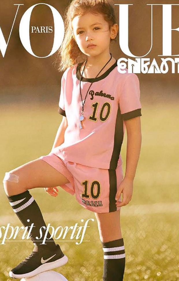 La copertina del prossimo numero di Vogue Enfants La copertina del prossimo numero di Vogue Enfants