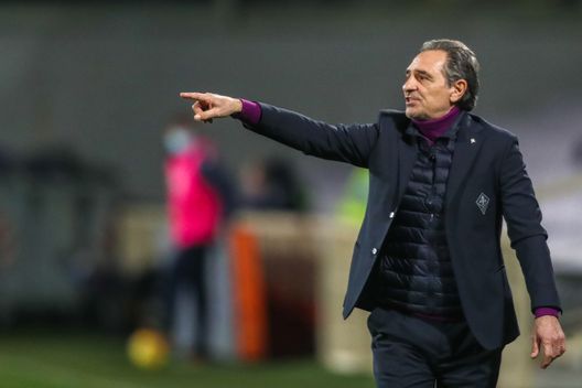 GERMOGLI PH: 19 FEBBRAIO 2021 FIRENZE STADIO ARTEMIO FRANCHI SERIE A FIORENTINA VS SPEZIA NELLA FOTO MISTER CESARE PRANDELLI GERMOGLI PH: 19 FEBBRAIO 2021 FIRENZE STADIO ARTEMIO FRANCHI SERIE A FIORENTINA VS SPEZIA NELLA FOTO MISTER CESARE PRANDELLI