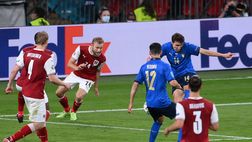 Europei 2021 – Italia-Austria 2-1, le immagini del gol di Chiesa | VIDEO