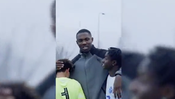 VIDEO / Inter, Thuram si allena coi ragazzi di San Siro