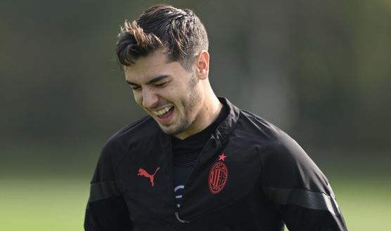 Brahim Díaz AC Milan allenamento Milanello