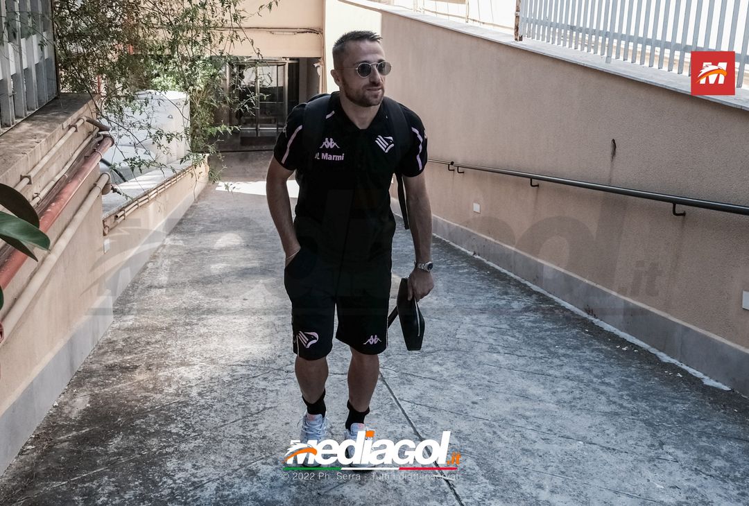 FOTO RITIRO PALERMO, gli uomini di Baldini arrivano in palestra (Gallery) - immagine 7