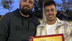 El Shaarawy, arriva il regalo del tifoso-artista: un quadro da Super Saiyan FOTO
